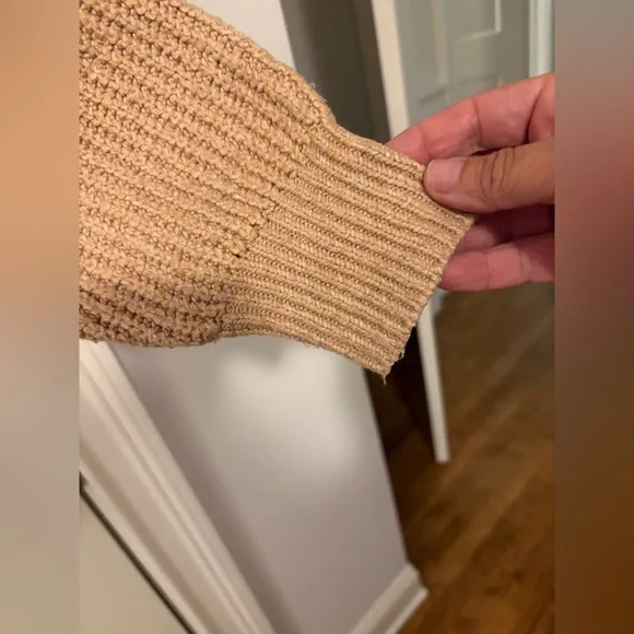 Rachel Zoe Oversized Mock Neck Chunky Knit Sweater - Picture 6 of 13